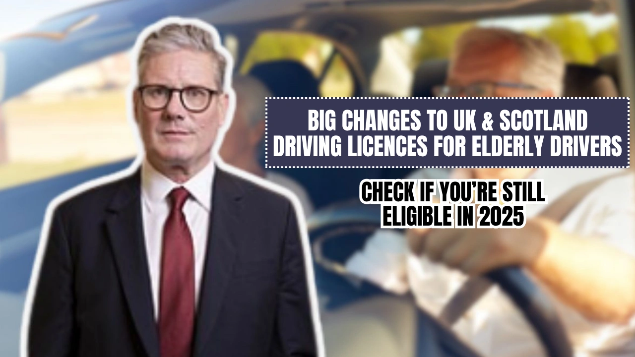Big Changes to UK & Scotland Driving Licences for Elderly Drivers
