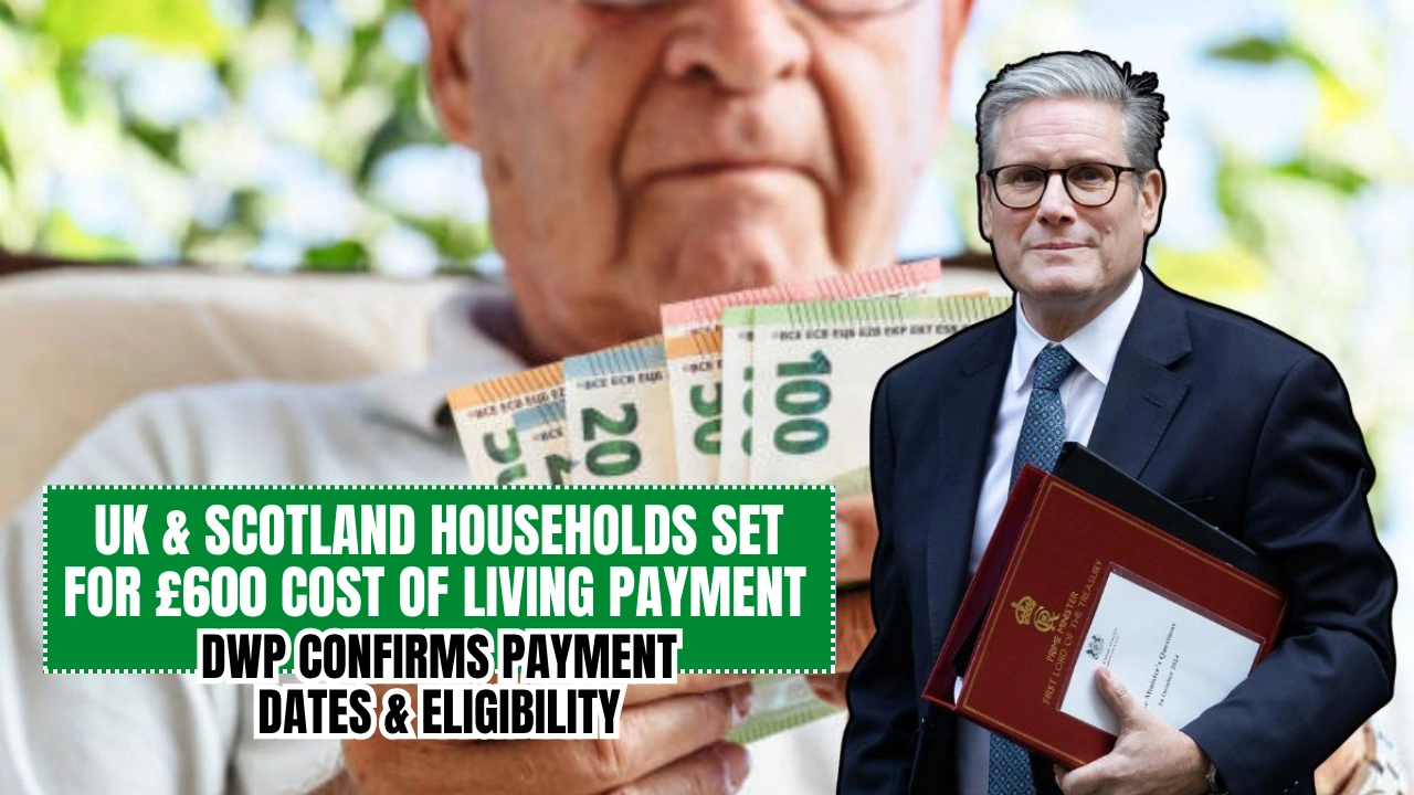 UK & Scotland Households Set for £600 Cost of Living Payment